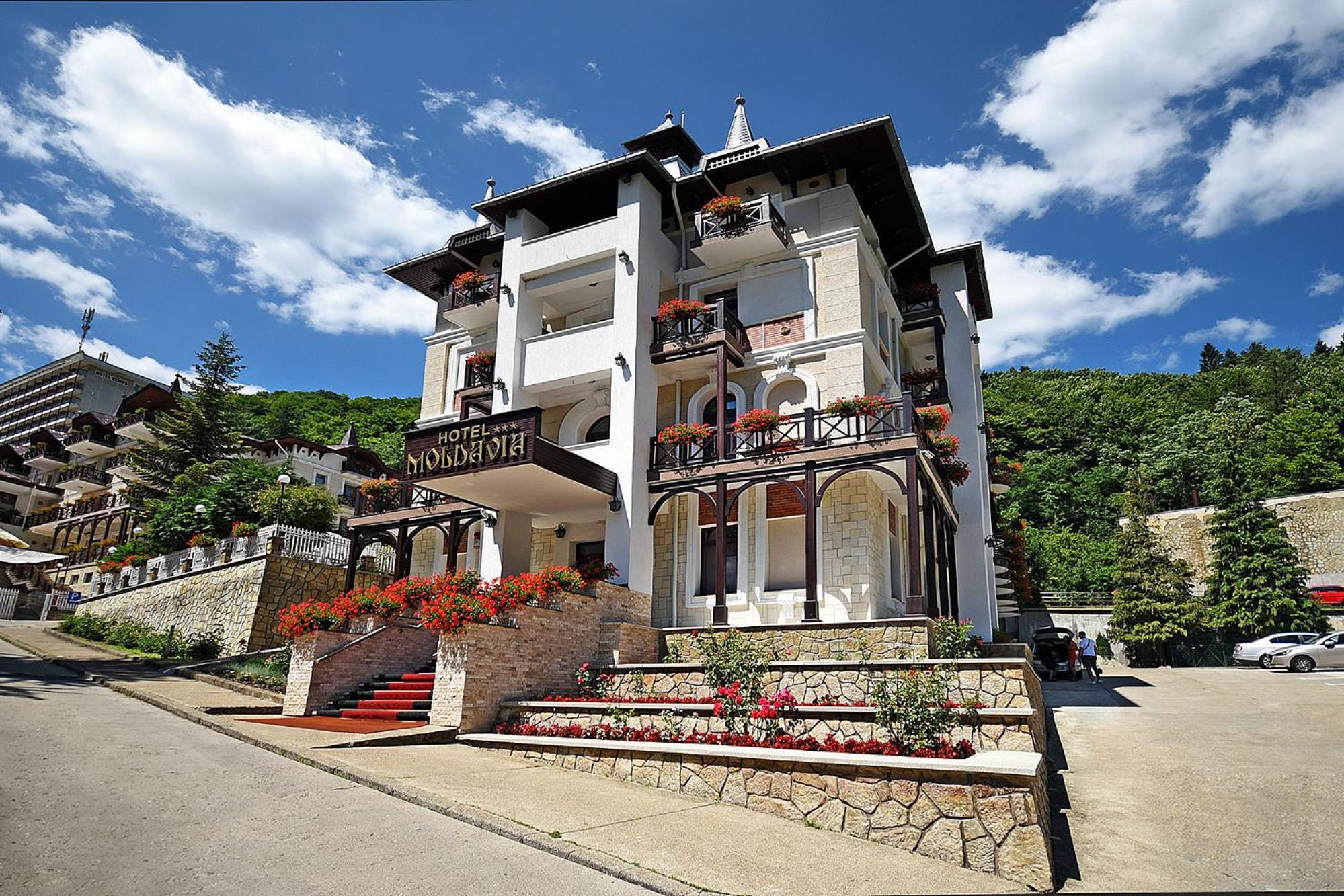 Hotel Moldavia Slănic-Moldova Exteriér fotografie